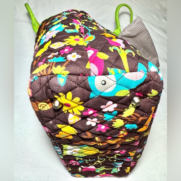 Colorful Owl Print Tote Bag - Picture 6 of 15